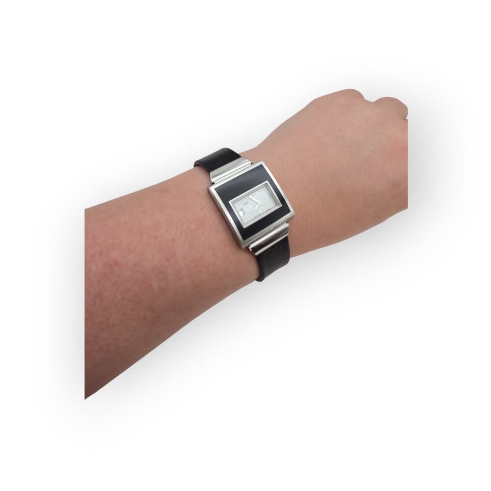 Swatch Rectangular Quartz Watch AG 2006 Adjustabl… - image 3